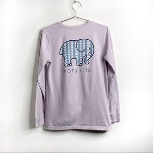 Ivory Ella Regular Fit Long Sleeve Tee